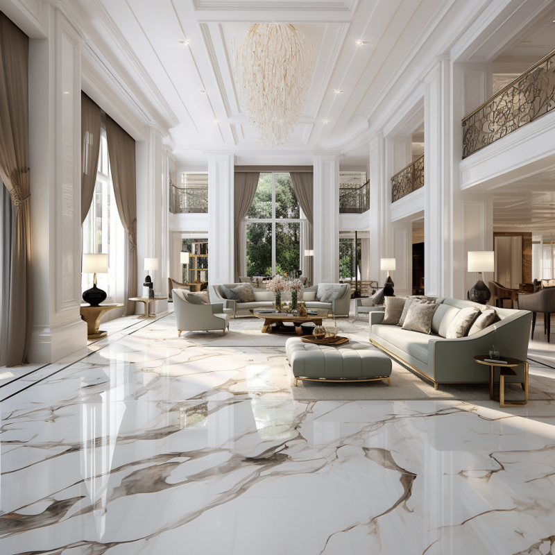 Atherton Marble Floor Cleaning by Clean Freaks Co