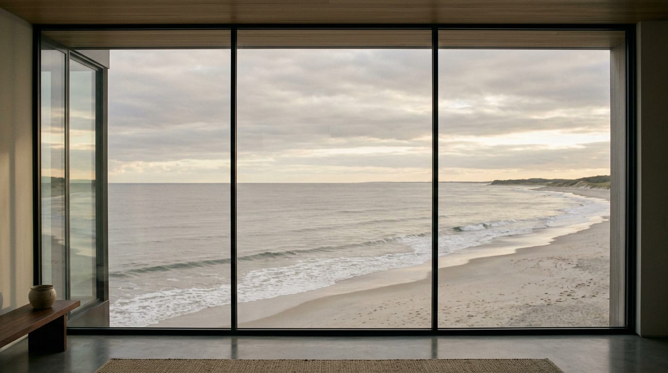 Salt-Spray Film on Coastal Glass: A Different Problem Than Hard Water