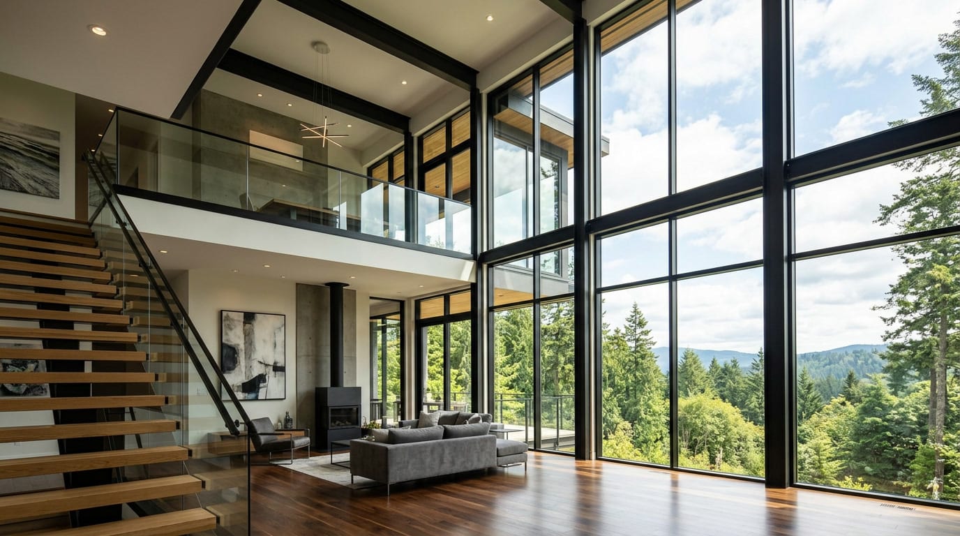 Two-Story and Architectural Glass: Why It Is Not a Ladder Job